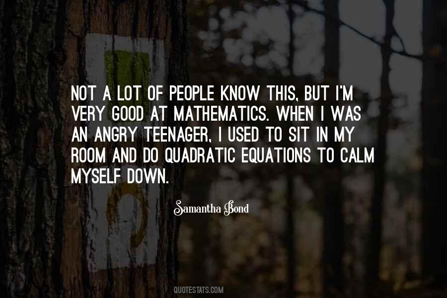 Calm People Quotes #728949
