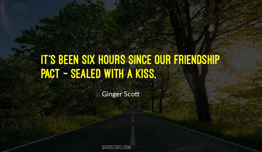 Friendship Pact Quotes #1541374