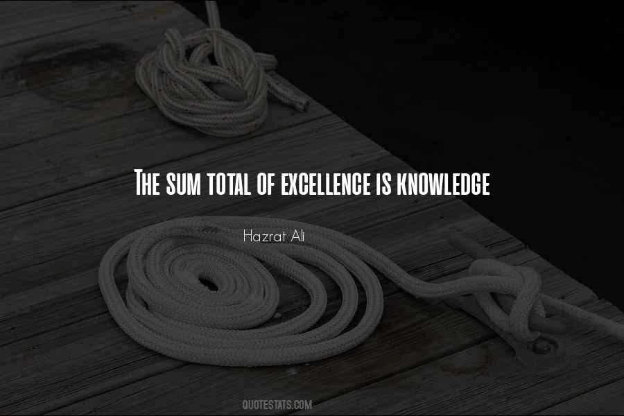 Quotes About Knowledge By Hazrat Ali #1635611