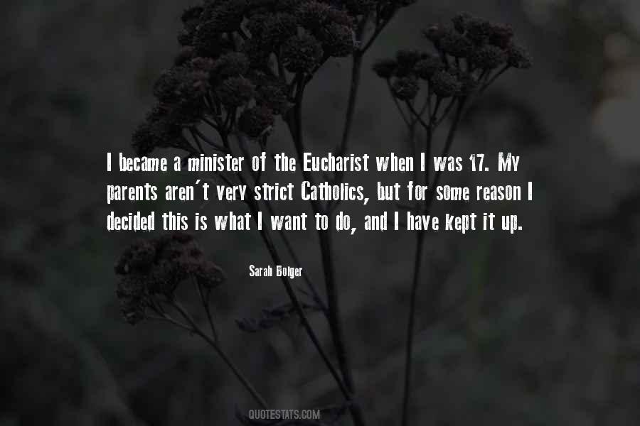 Quotes About Eucharist #1253894