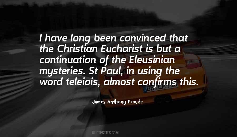 Quotes About Eucharist #1283564