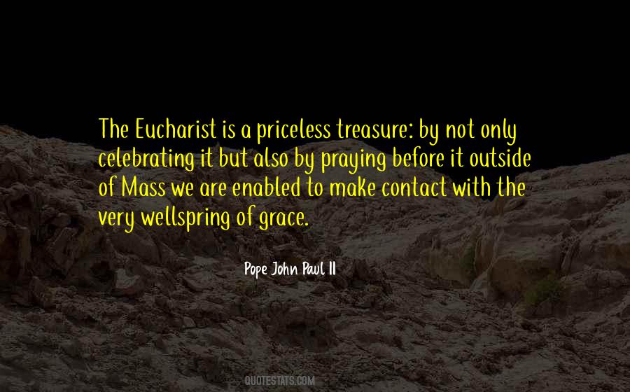 Quotes About Eucharist #1326881