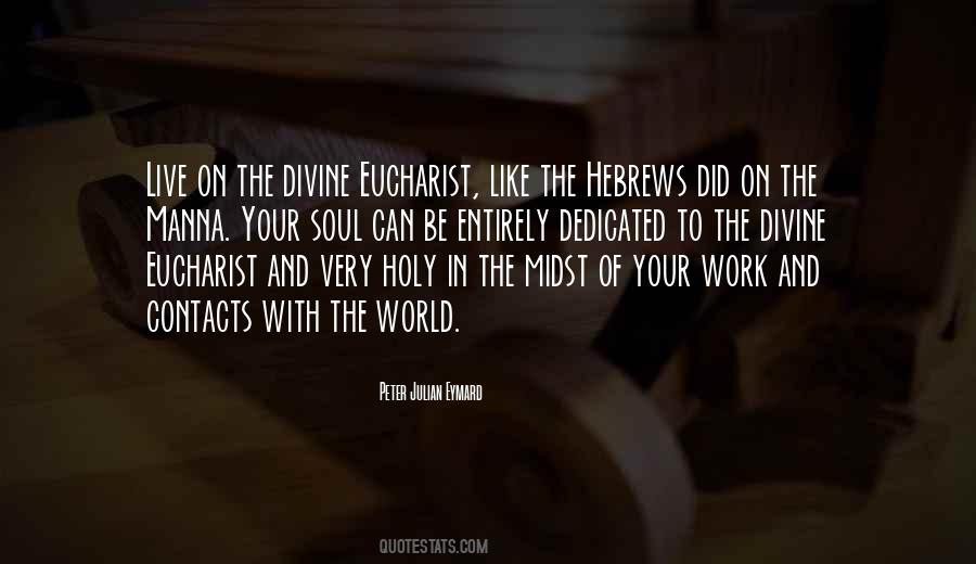 Quotes About Eucharist #80526