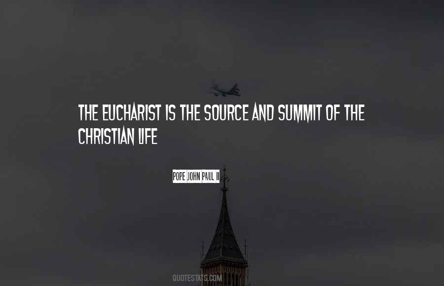 Quotes About Eucharist #824140