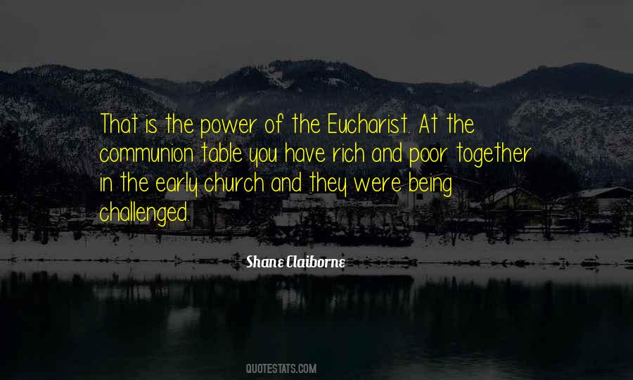 Quotes About Eucharist #980365