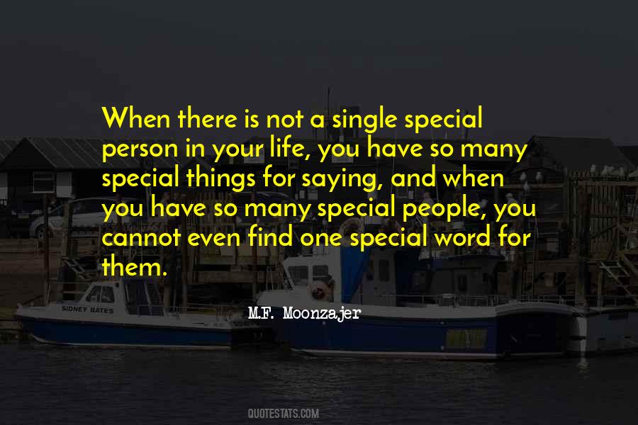Quotes About Special Person #1165566