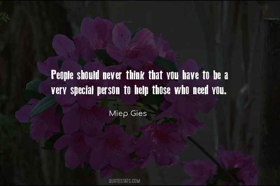 Quotes About Special Person #1328833