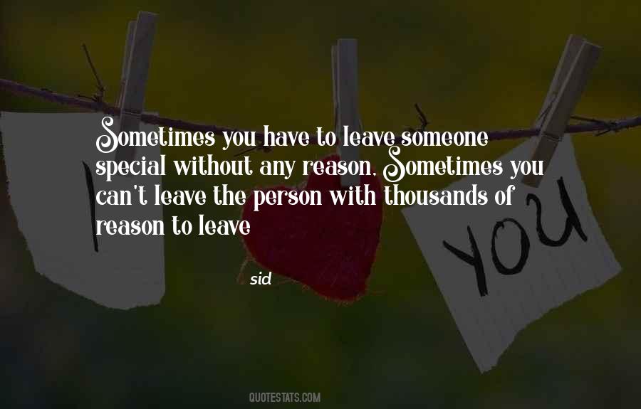 Quotes About Special Person #509003