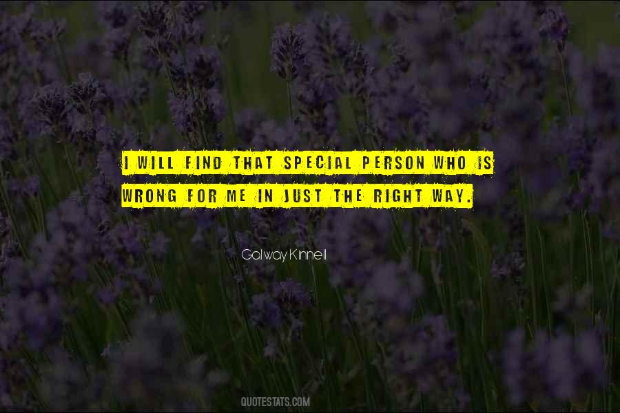 Quotes About Special Person #511860