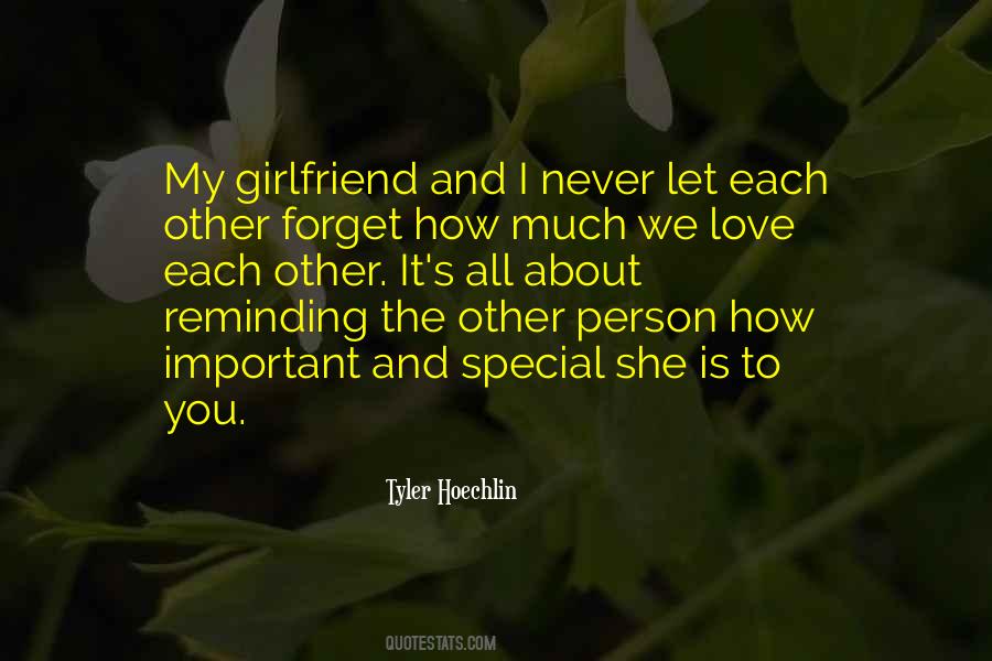 Quotes About Special Person #601200