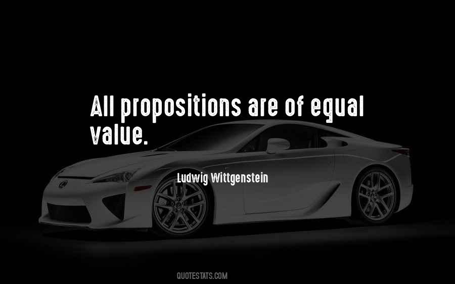 Quotes About Value Propositions #1196392