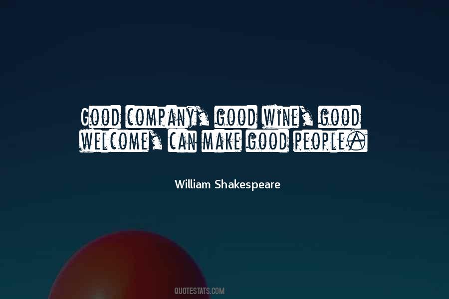 Quotes About Good Company #1113029
