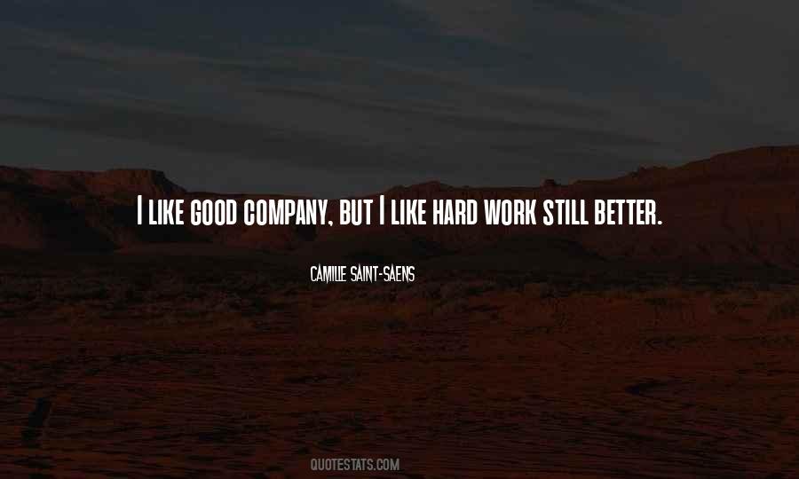 Quotes About Good Company #1653813