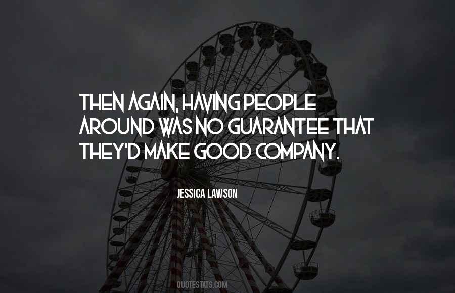 Quotes About Good Company #1844863