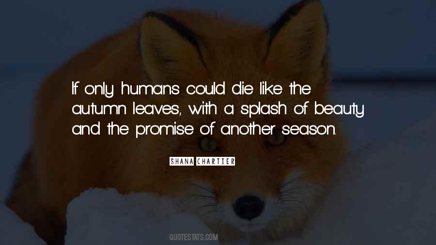 Autumn Of Life Quotes #1103504