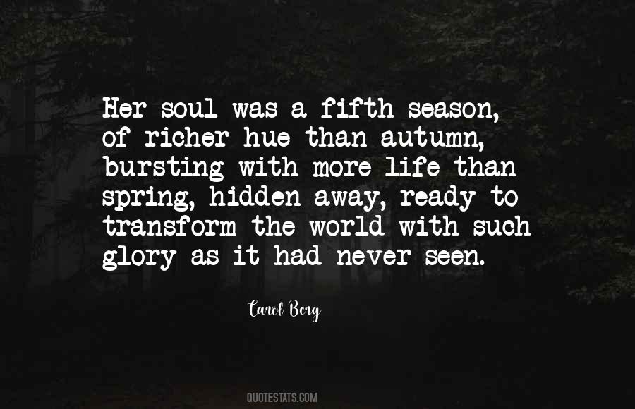 Autumn Of Life Quotes #1279140