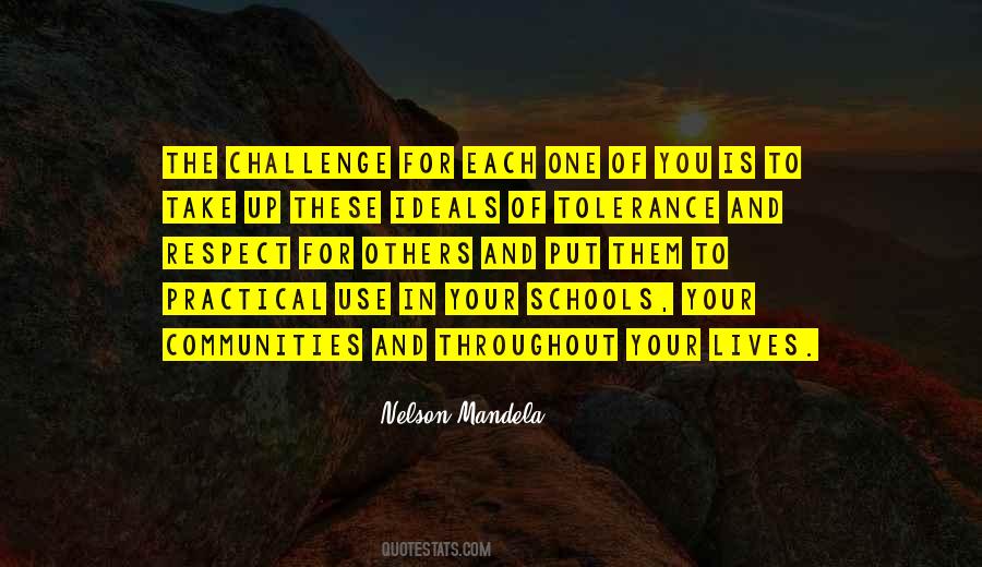 Quotes About Tolerance And Respect #1032726