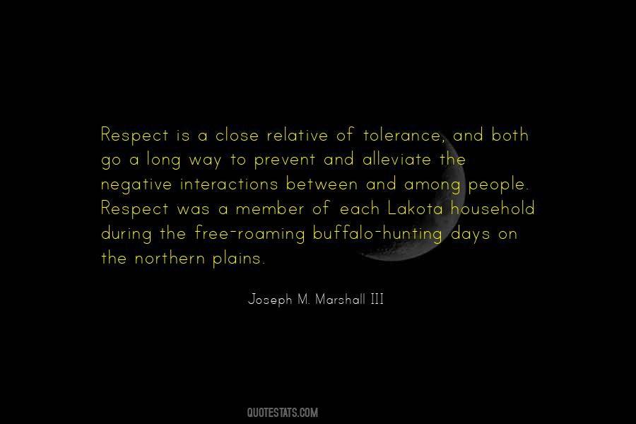 Quotes About Tolerance And Respect #1207334