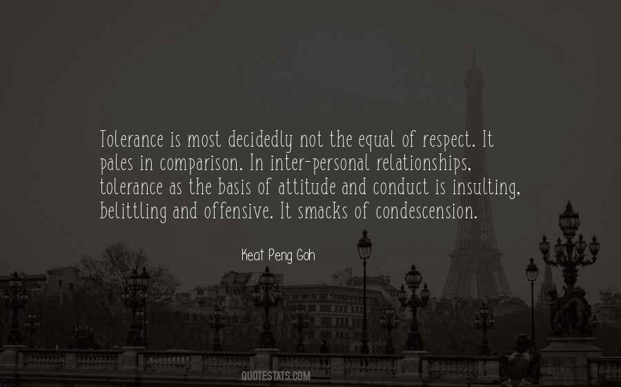 Quotes About Tolerance And Respect #1528233