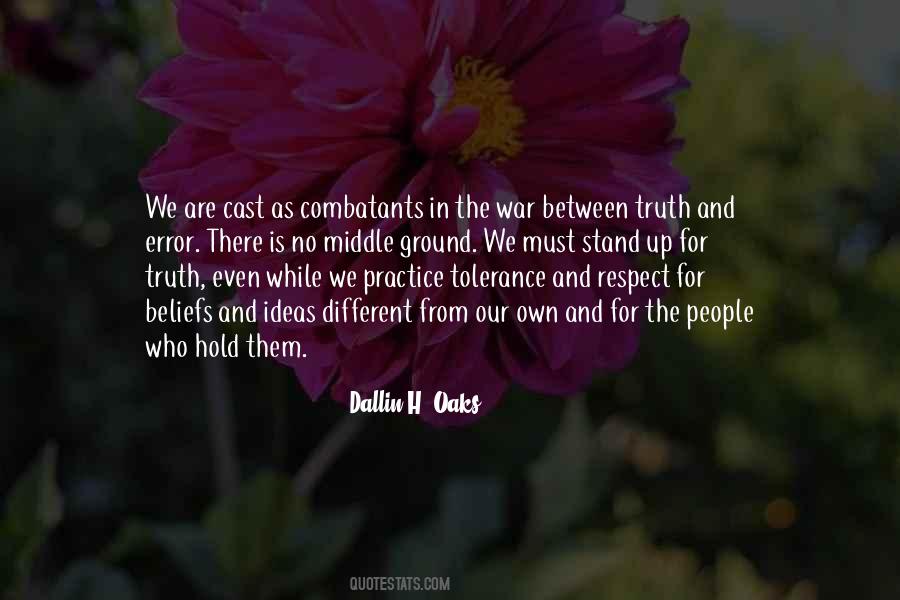 Quotes About Tolerance And Respect #1704605