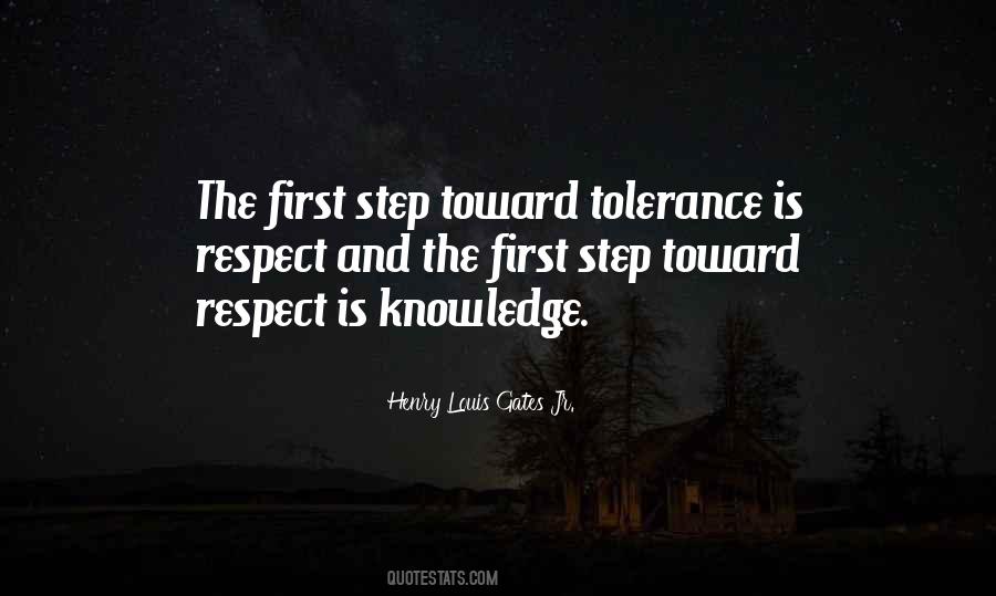 Quotes About Tolerance And Respect #47517