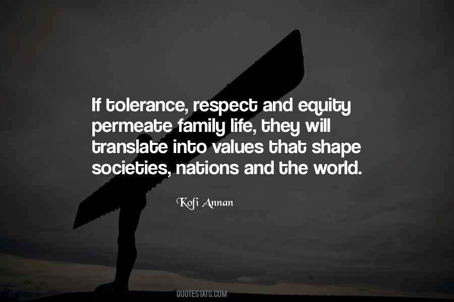 Quotes About Tolerance And Respect #732109