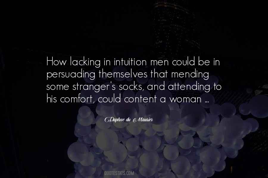 Woman Intuition Quotes #1772140