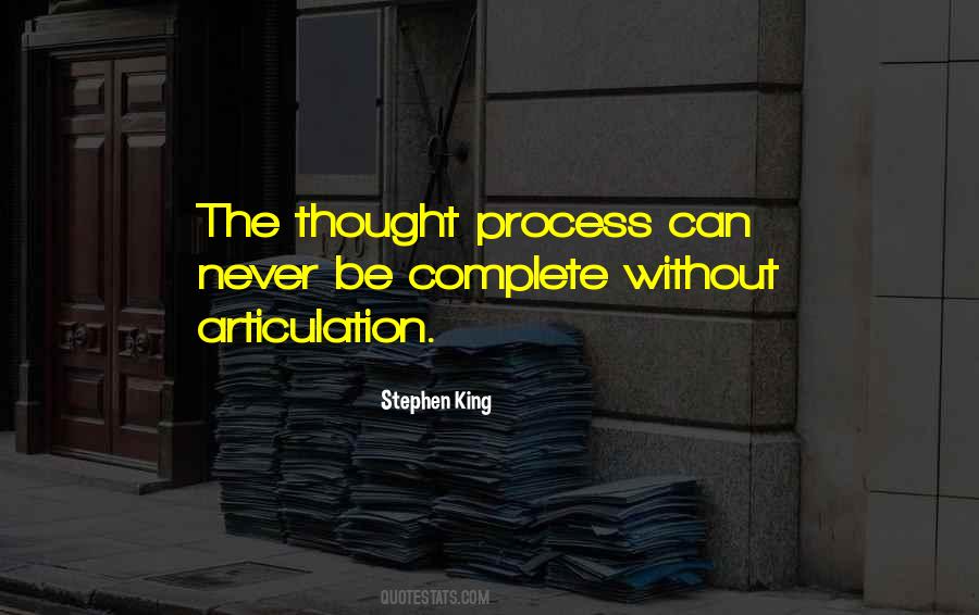 Quotes About Articulation #84279