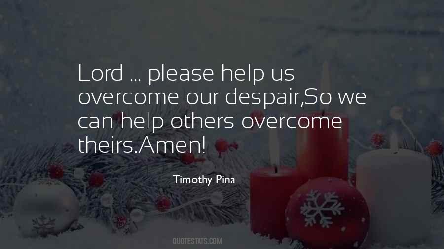 Help Us Lord Quotes #441665