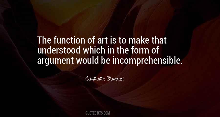 Function Of Art Quotes #1507096