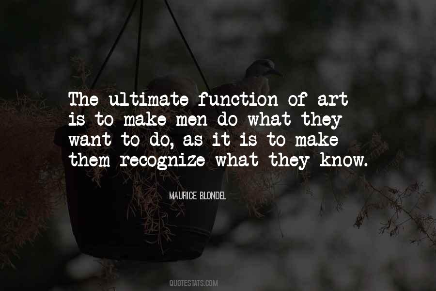 Function Of Art Quotes #1857112