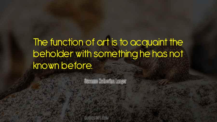 Function Of Art Quotes #500607