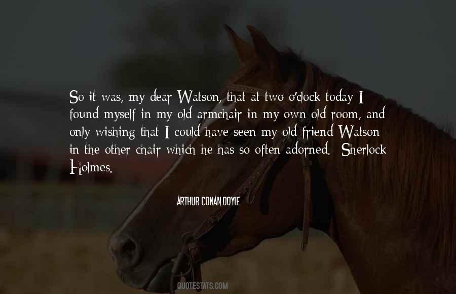 Quotes About Sherlock And Watson #398529