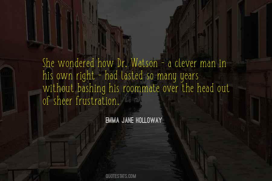 Quotes About Sherlock And Watson #57666