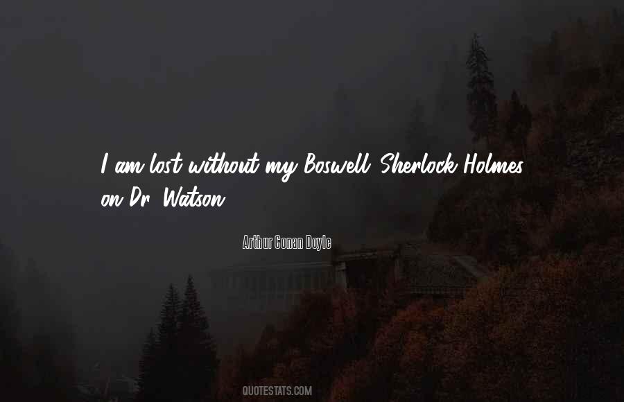 Quotes About Sherlock And Watson #735979