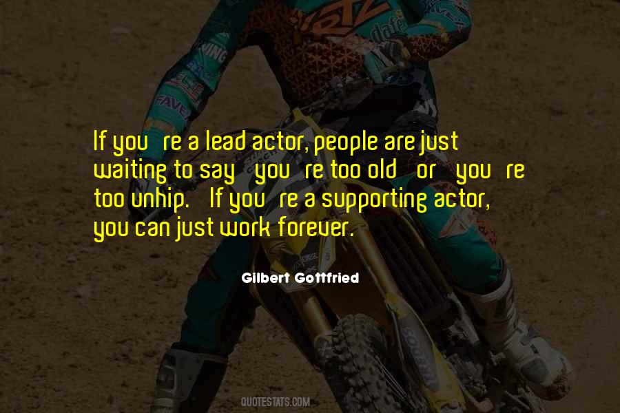 Supporting People Quotes #164739