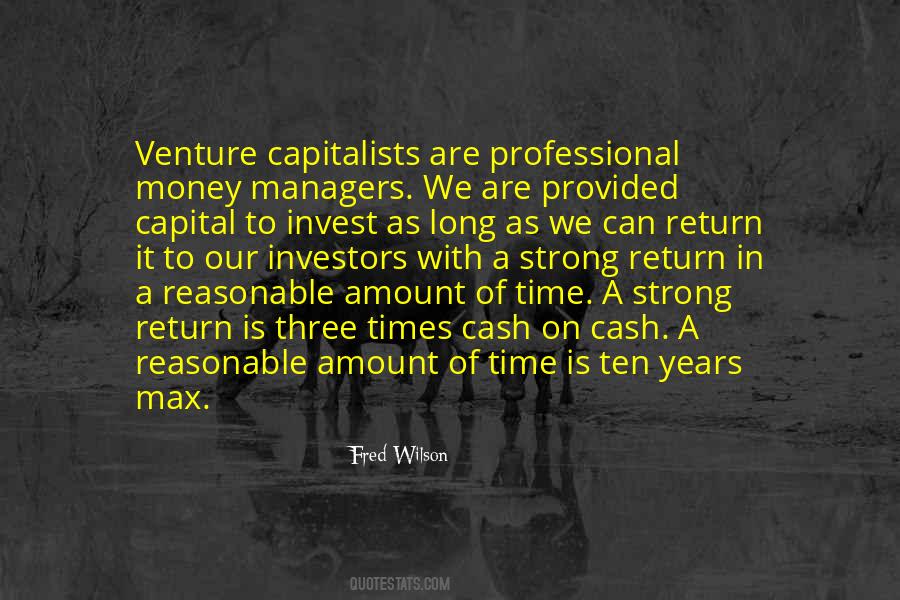 Quotes About Venture Capitalists #1847867