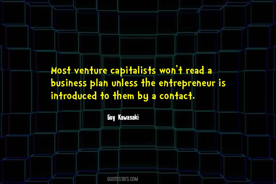 Quotes About Venture Capitalists #369309