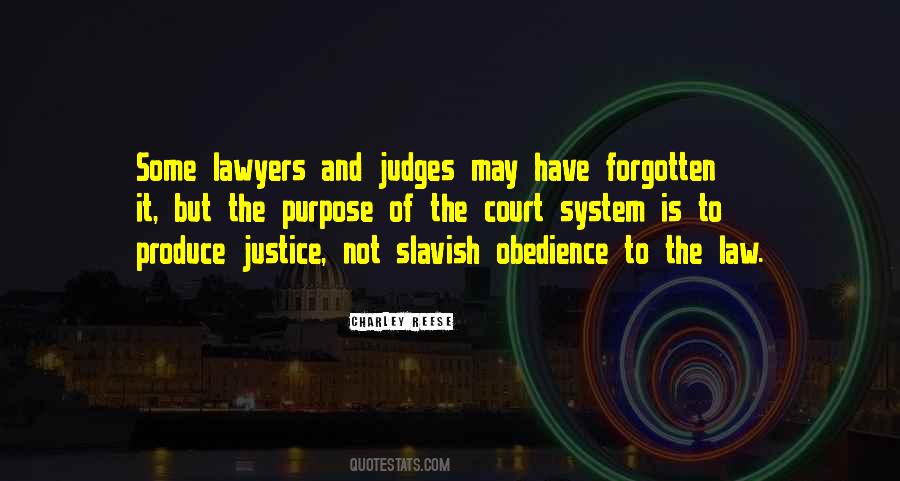 Quotes About Court System #1126522