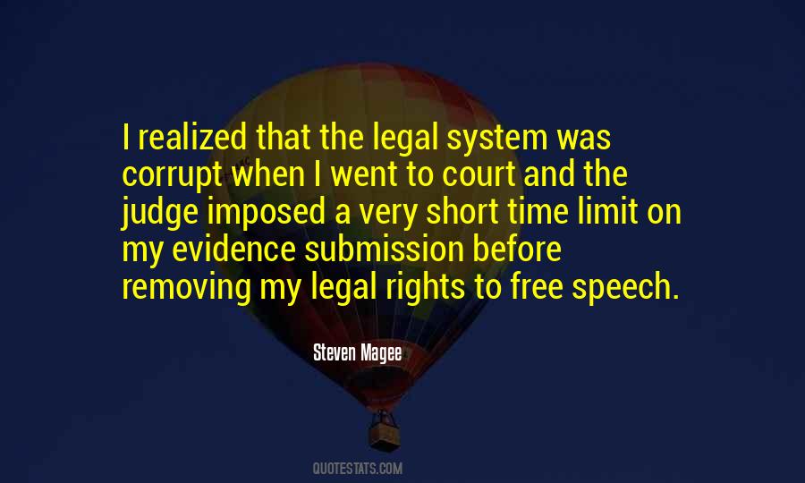 Quotes About Court System #1526924