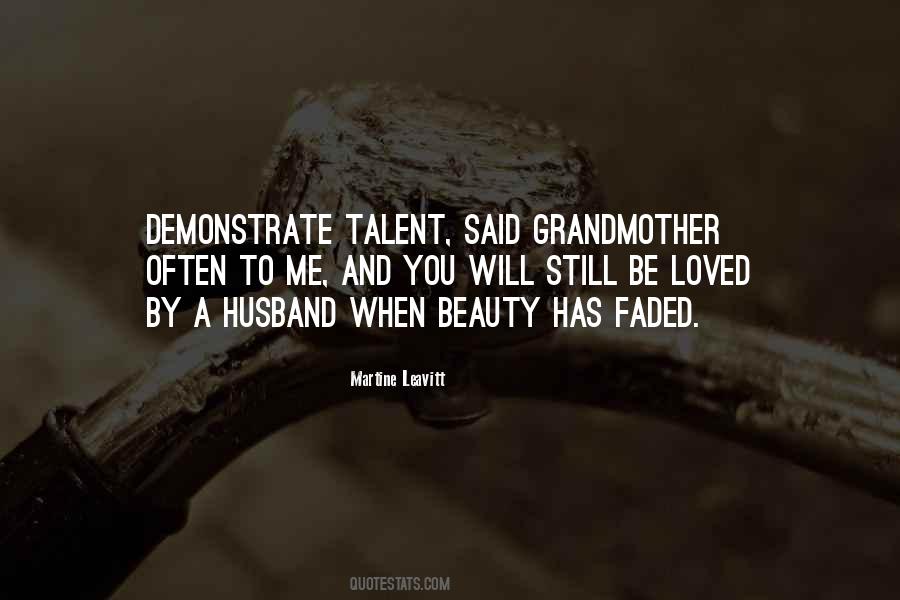 Quotes About Talent And Beauty #1389407