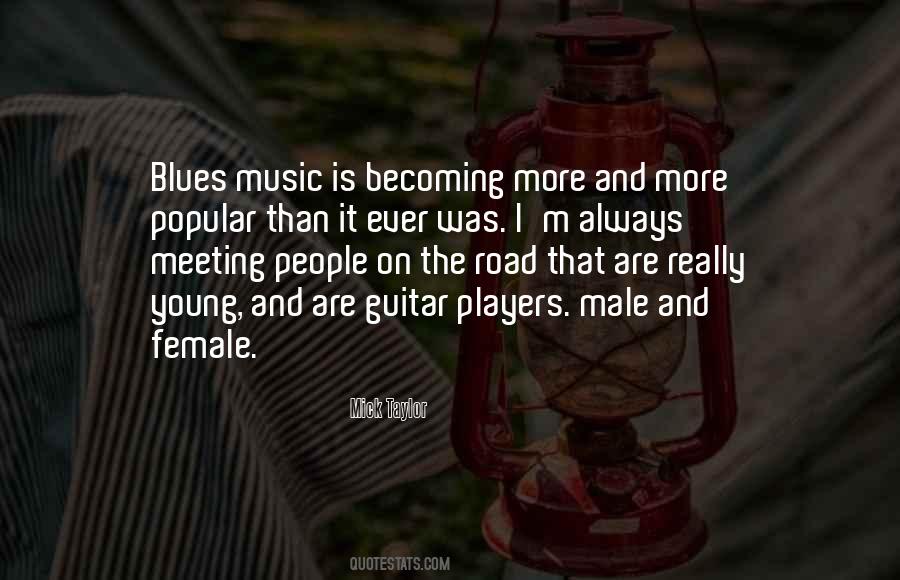 Quotes About Blues Music #215740