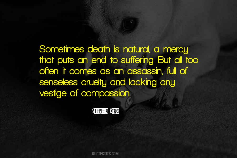 Quotes About Senseless Death #184202