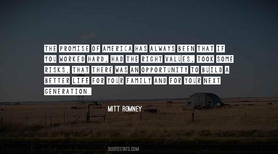 Quotes About America Opportunity #411097