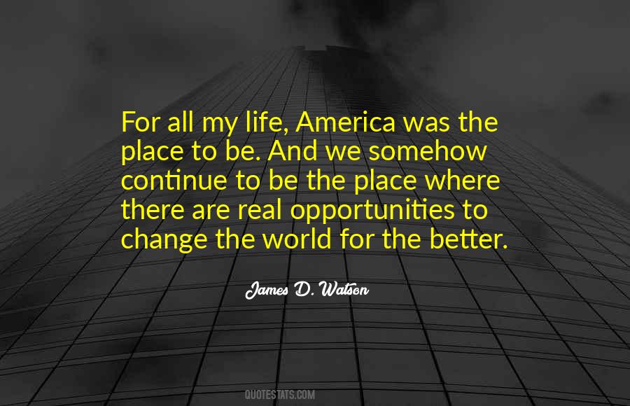 Quotes About America Opportunity #476330