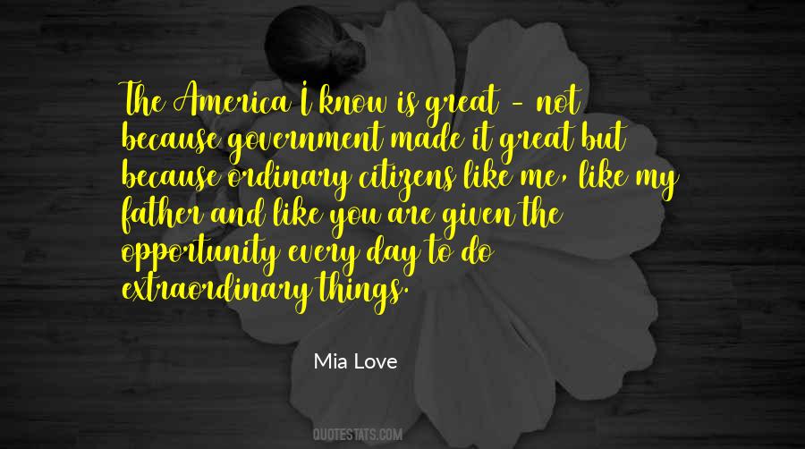 Quotes About America Opportunity #481760