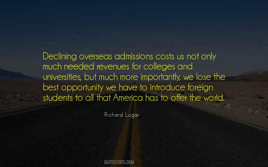 Quotes About America Opportunity #690122