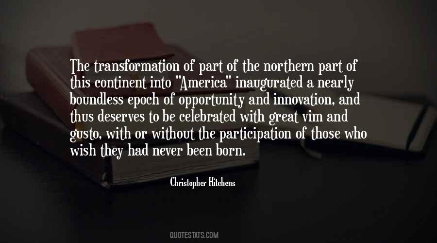 Quotes About America Opportunity #722687