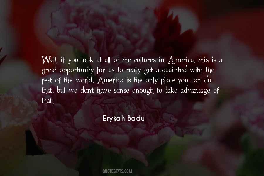 Quotes About America Opportunity #84941