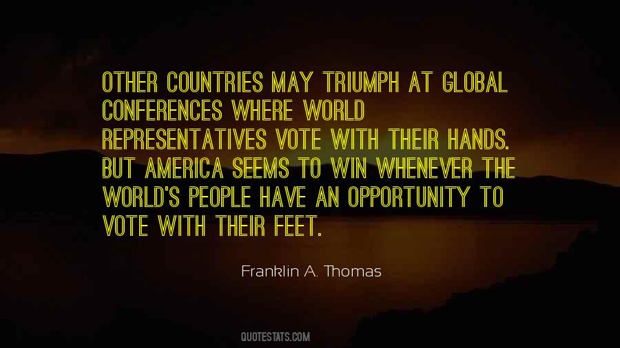 Quotes About America Opportunity #885808